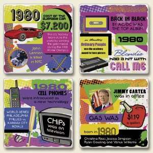  1980 Memory Lane Year Coasters