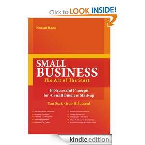   Concepts for A Small Business Start up   You Start, Grow And Succeed