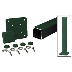 CRL Forest Green 100 Series 42 Surface Mount Post Kit by 