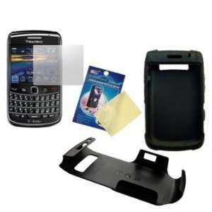   Cover & LCD Screen Guard / Protector for BlackBerry Bold 9700 / 9780