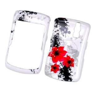  Red Lily Flower Snap on Hard Skin Shell Protector Cover 