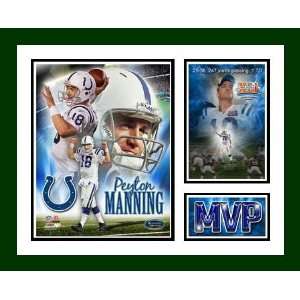   Indianapolis Colts   Super Bowl XLI MVP   Framed Milestone Collage