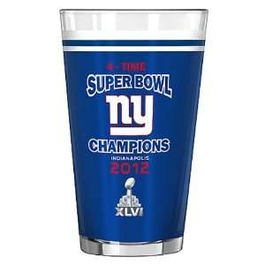  Boelter New York Giants Super Bowl XLVI 4 Time Champions 