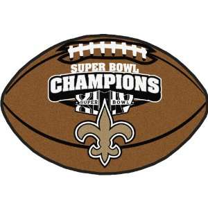  New Orleans Saints Super Bowl Football Mat Everything 