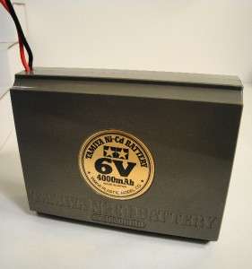 Tamiya Bruiser/Hilux /Mountainer Vintage 6.0V 4000mah Battery Pack RC 