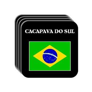  Brazil   CACAPAVA DO SUL Set of 4 Mini Mousepad Coasters 