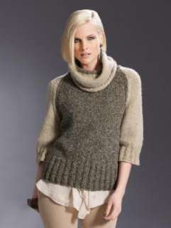   Deluxe #07112 alpaca wool yarn Brown White 4082700829675  