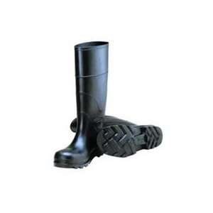   Pvc Plain Toe Knee Boots / Black Size 5 By Tingley Rubber Corp. Pet