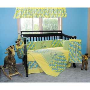  Trend Lab Fun Checks 4 Piece Crib Set Baby