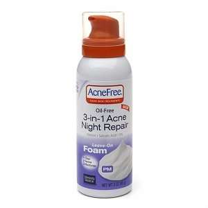  AcneFree Oil Free 3 in 1 Acne Night Repair Leave On Foam 3 
