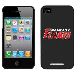  NHL Calgary Flames   Word Logo 2 design on AT&T, Verizon 