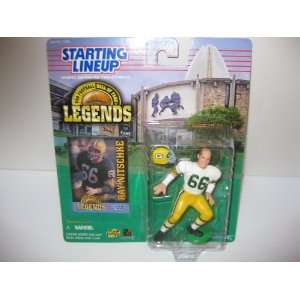   Hall of Fame RAY NITSCHKE white jersey yellow pants Toys & Games