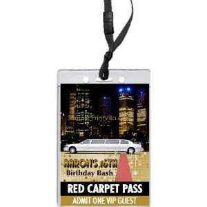  Hollywood Style VIP Pass Invitation Health & Personal 