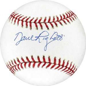  Dave Righetti Signed Baseball