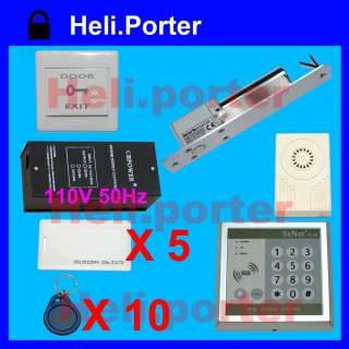   entrance powersupply door switch button door bell rfid tags no and nc