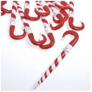  Candy Cane Snowman Pens Toys & Games