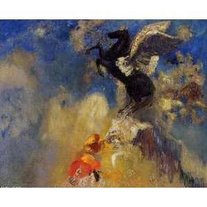  Hand Made Oil Reproduction   Odilon Redon   24 x 20 inches 