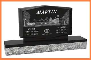 Cemetery Grave Headstones Designer Granite Monument  