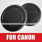 Camera Body Cover +Lens Cap for Canon EOS 600D 60D 50D 5D 7D 50 1.8 1 