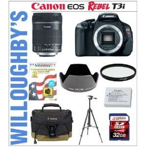 Canon EOS Rebel T3i 18 MP CMOS Digital SLR Camera with Canon EF S 18 