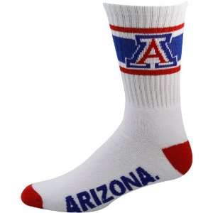    NCAA Arizona Wildcats Striped Cushion Crew Socks