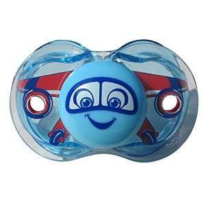  Adam Airplane   Blue&red Pacifier By Raz Baby Baby
