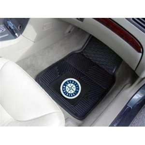 Seattle Mariners MLB Gear 2pc Universal Vinyl Car Mat  