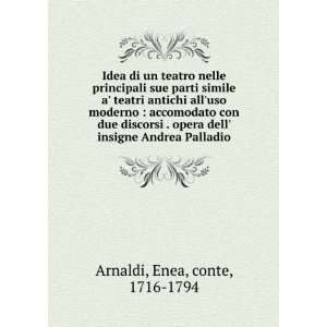   dell insigne Andrea Palladio Enea, conte, 1716 1794 Arnaldi Books