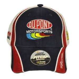  2008 PIT CAP 24 DUPONT HENDRICK BLUE HAT NASCAR CHASE 