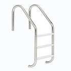 STEP; Stainless Steel, in ground pool ladder