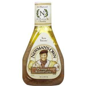 Newmans Own Parmesan & Roasted Garlic Dressing, 16 oz  
