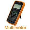 LCD Digital Multimeter Voltmeter Ammeter Ohm Test Meter  