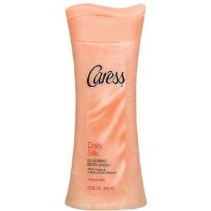  Caress Moisturizing Body Wash, Daily Silk, 12 oz (Quantity 