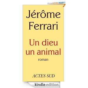   NOUVELL) (French Edition) Jérôme Ferrari  Kindle Store