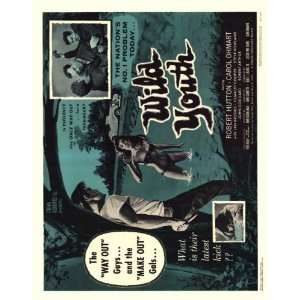  Wild Youth Movie Poster (22 x 28 Inches   56cm x 72cm) (1960 