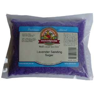 Lavender Sanding Sugar, Bulk, 16 oz Grocery & Gourmet Food
