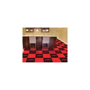  Arkansas Razorbacks Carpet Tiles
