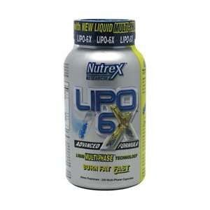 Nutrex Lipo 6X 240 capsules
