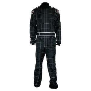  Race Gear 10043018 Black Medium Level 2 Evo X Karting Suit Automotive