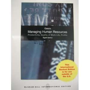    Managing Human Resources [Paperback] Wayne F Cascio Books