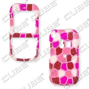 PALM Centro 690/685   Pink & Red Chipped Marbles   Hard Case/Cover 