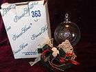 1998 Princess House Handblown Crystal Ornament Sleigh