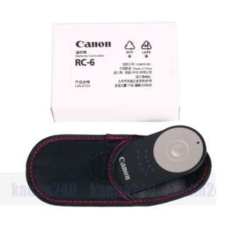 Canon RC 6 RC6 Wireless Remote f/ 5D 7D 60D T2i T1i XSi  