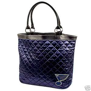 NEW ST. LOUIS BLUES LITTLEARTH QUILTED TOTE PURSE BAG 686699046699 