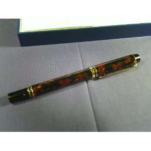  Waterman Leman Rhapsody Red Mineral Med Nib Office 