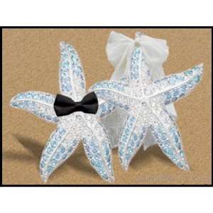  Starfish Bride Groom Postage