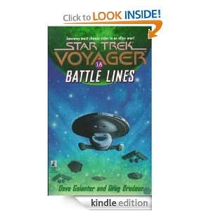 Battle Lines (Star Trek Voyager) Dave Galanter, Greg Brodeur  