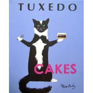  Tuxedo Cakes   Original Painting by Ken Bailey