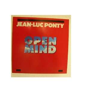  Jean Luc Jean Luc Ponty Poster Open Mind