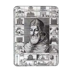  Pope Sixtus V, surrounded by the churches,   iPad Cover 